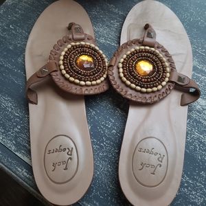 Jack Rogers jeweled sandals size 9